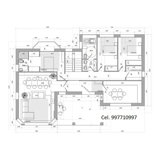 Dibujo Plano Autocad Revit Inventor