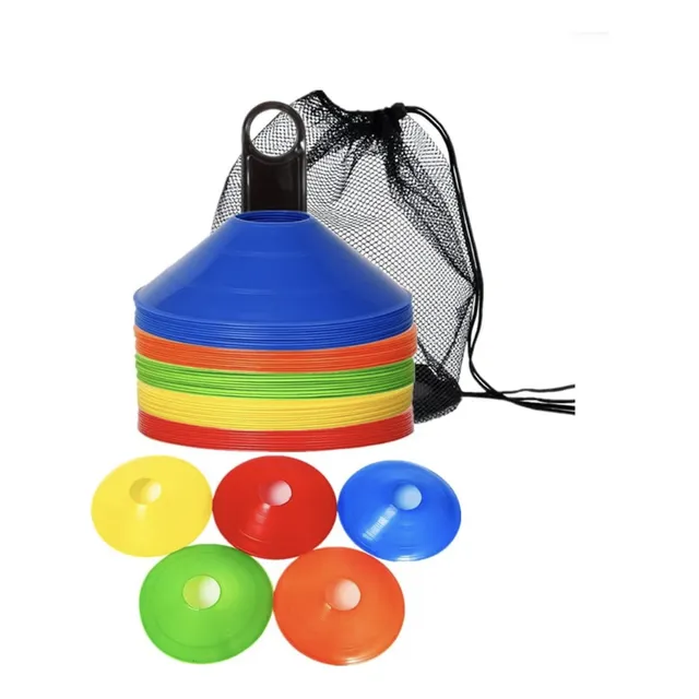 Conos Discos De Entrenamiento Fútbol,football, 50 Piezas