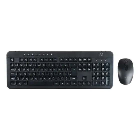 Kit Combo Teclado Mouse S Fio Recarregável Multilaser Tc250