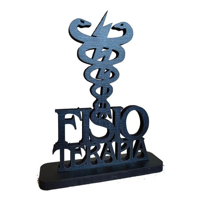 Emblema De Mesa, Símbolo Profissão Fisioterapia Formatura