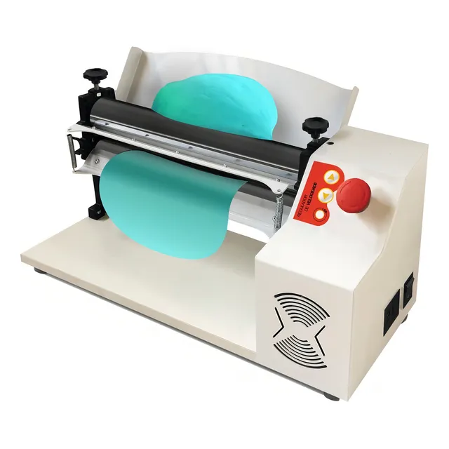 Laminadora eléctrica de masa Saro CEAR 220V 50-60 2.237kW color blanco