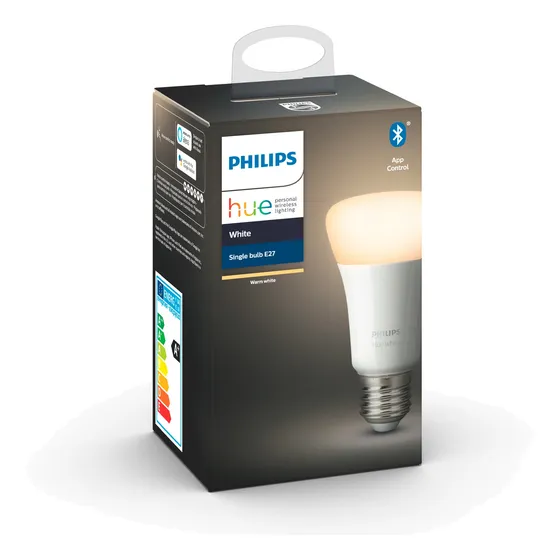 Ampolleta Philips Hue E27 9w Blanco Calido Bluetooth