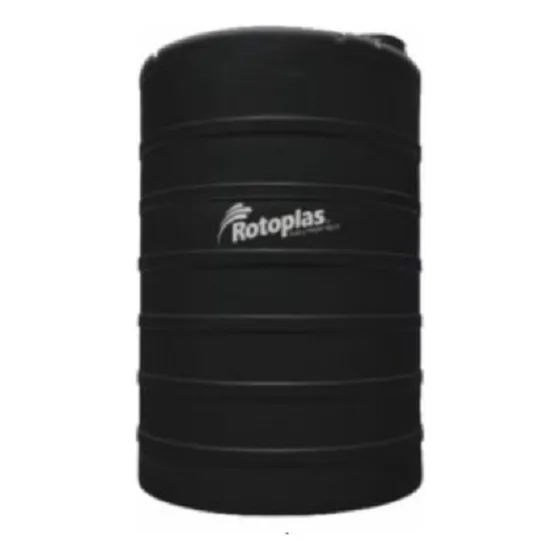 Tanque 15000 Litros + Conexión De 2  Negro