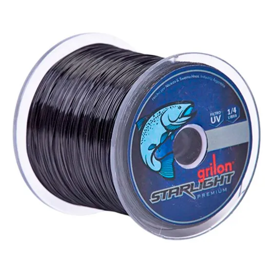 Bobina Nylon Grilon Starlight 1/4 Toda Medidas 0.26 Al 0.70