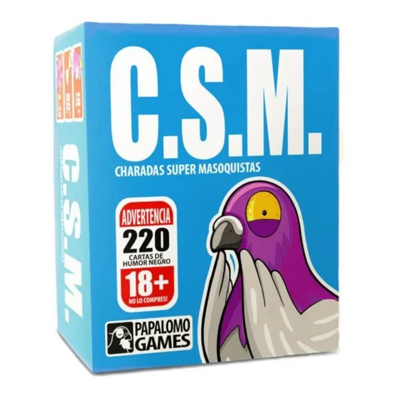 Juego De Cartas Charadas Super Masoquistas C. S. M Original