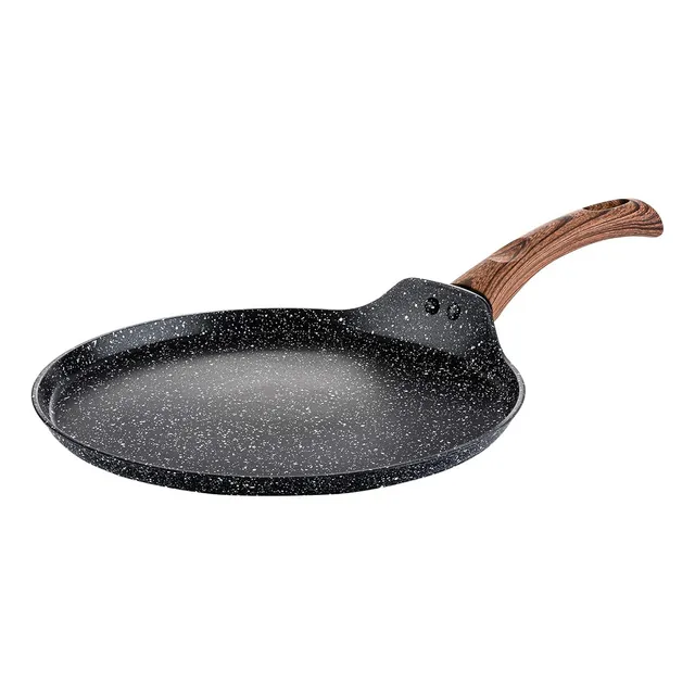 Westinghouse Crepera Antiadherente Marmol Negro Madera 28 Cm
