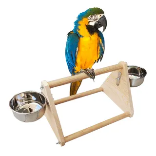 Perchero para aves sale
