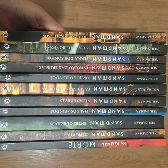 Coleção Sandman Editora Conrad Completa + Morte