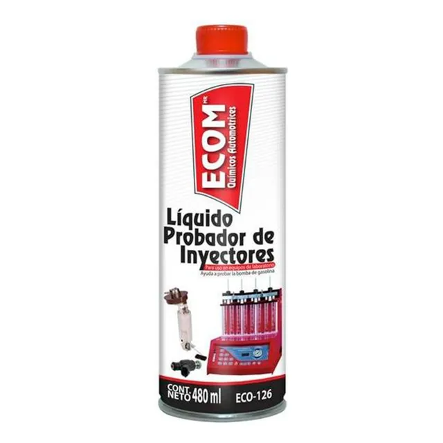 Líquido Probador De Inyectores Ecom Eco-126 480 Ml