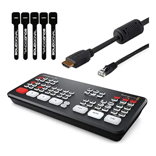 Switcher Blackmagic Design Atem Mini Pro ISO Preto HDMI