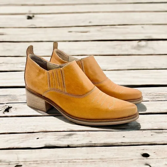 Zapato De Vestir Punta Fina 100%cuero -modelo:victoria Patzú