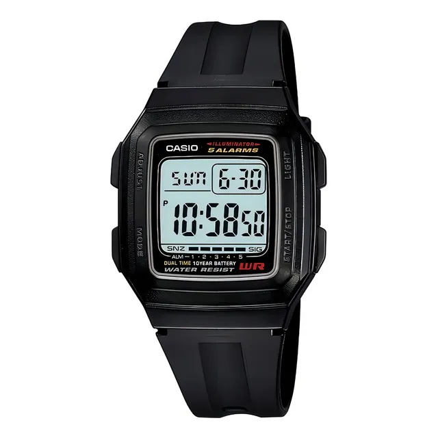 Reloj Casio F-201wa-1a Hombre Vintage