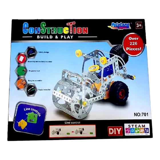 Juego Mecano 226 Pcs Construcción Con Control Remoto Manual