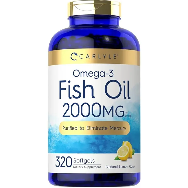 Kirland Signature Omega 3 Fish Oil 1000 Mg Concentrado .