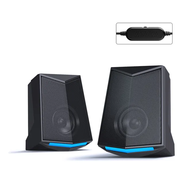 Altavoz De Escritorio Para Computadora V-115 O 2.0 Sound Cha
