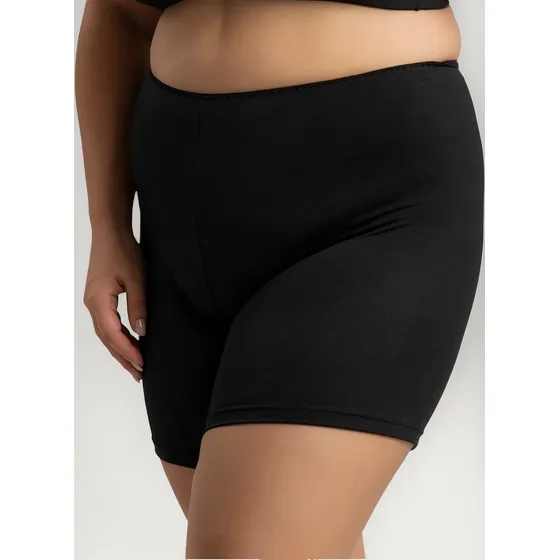 Short Bermuda Plus Size Anágua Segunda Pele Não Marca Roupa