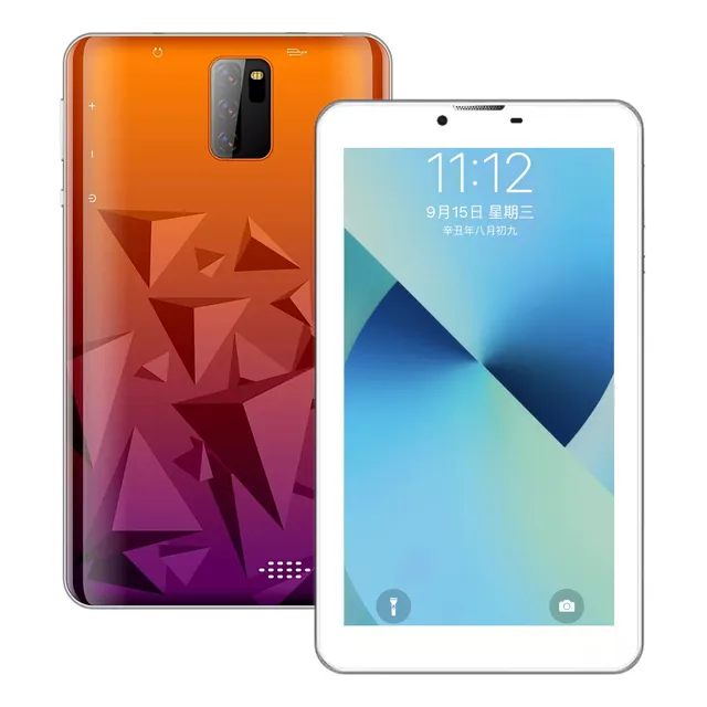 Kids One Tablet Economica 2gb Android Sim Chip 16gb 7 Pulgadas S727 Color Naranja