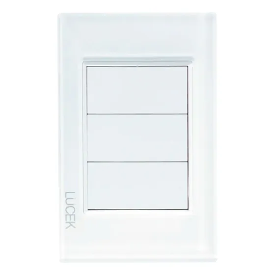 10 Placas Ciegas Lucek Cristal Color O Anodizada
