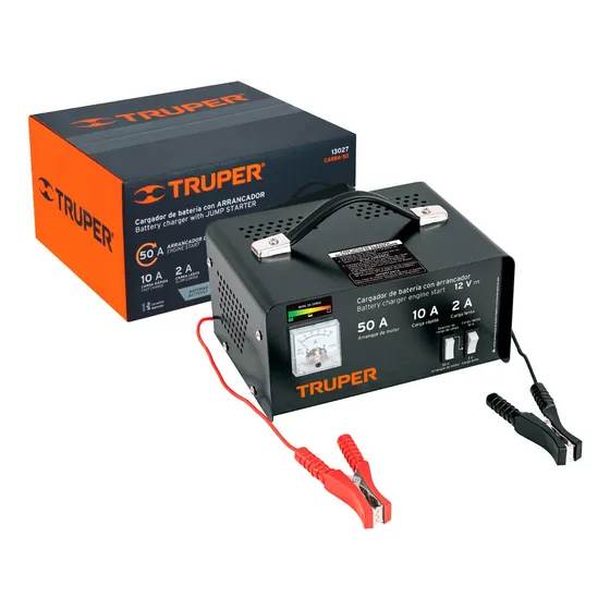 Cargador De Baterías 12 V, 50 A Truper 13027