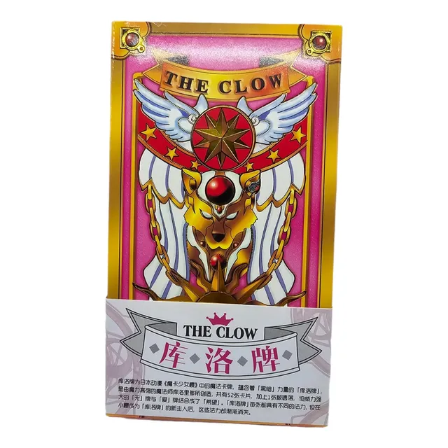 Sakura Cardcaptor Cartas Clow Sakura Rosa En Caja