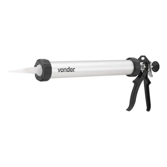Aplicador Pistola Silicone PU Profissional 600 Ml - Vonder