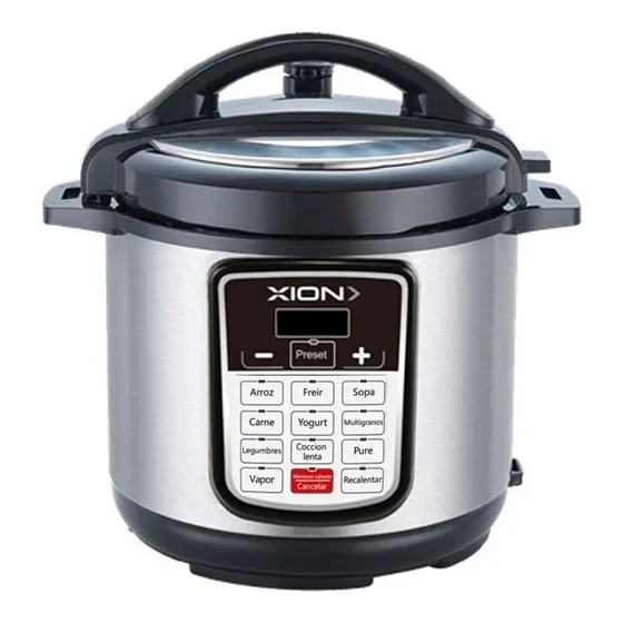 Olla A Presion Electrica 5 Lts Xion Xi-op105 900w / Color Negro