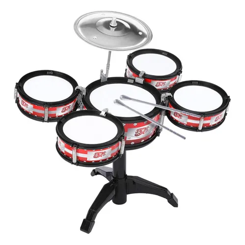 Band Rock Set, Batería Educativa Para Niños 5 Tambor