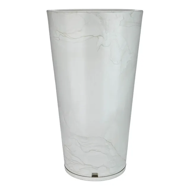 Maceta 40x80cm Genebra Marmorato Blanca