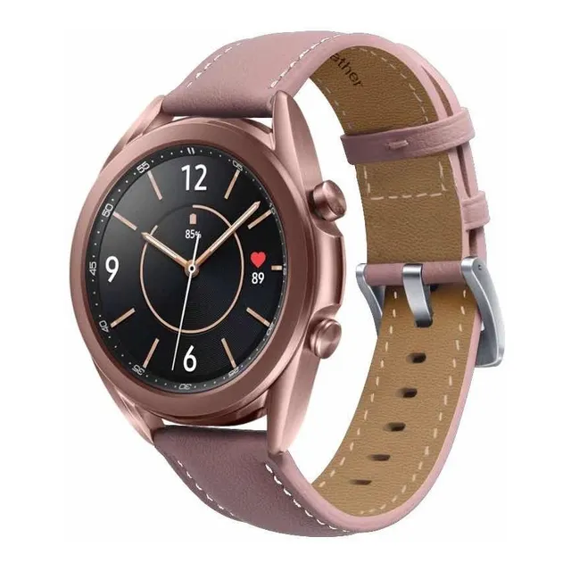 Correas De 20mm De Cuero Para Samsung Watch Y Amazfit