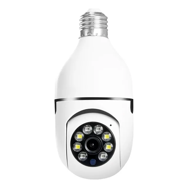 Camara Seguridad Ip Wifi Foco  360 4mp Sensor De Movimiento