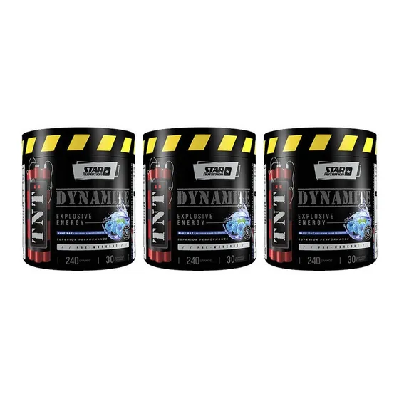Tnt Dynamite Explosive Energy Star Nutrition 240 Gr X 3 Un