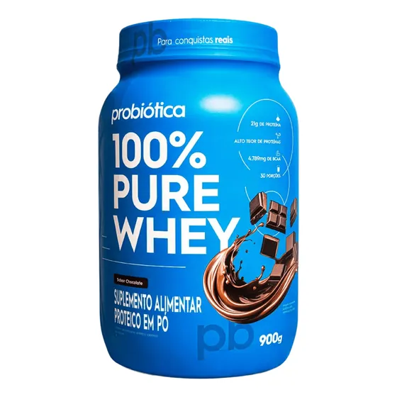 Whey Protein 100% Pure 900g Pote - Probiotica