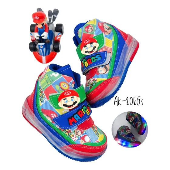Zapatos De  Niño Y Niña Con Luces Jordan 