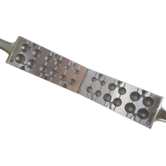 Molde Para Hacer 12 Plomadas Esféricas 10g A 60g