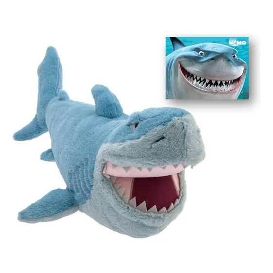 Disney Peluche Medium Original Bruce Tiburón Buscando A Nemo