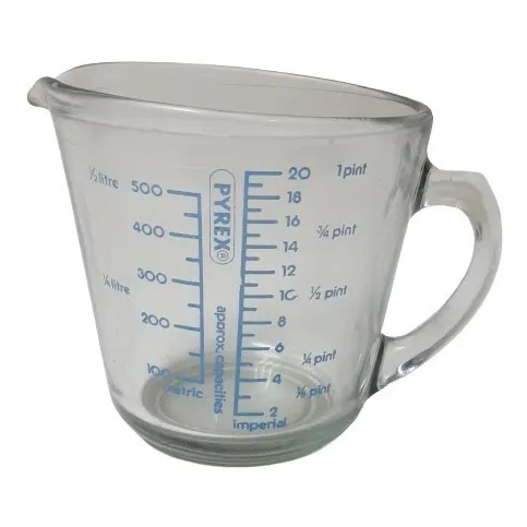 Taza Medidora Pyrex England 