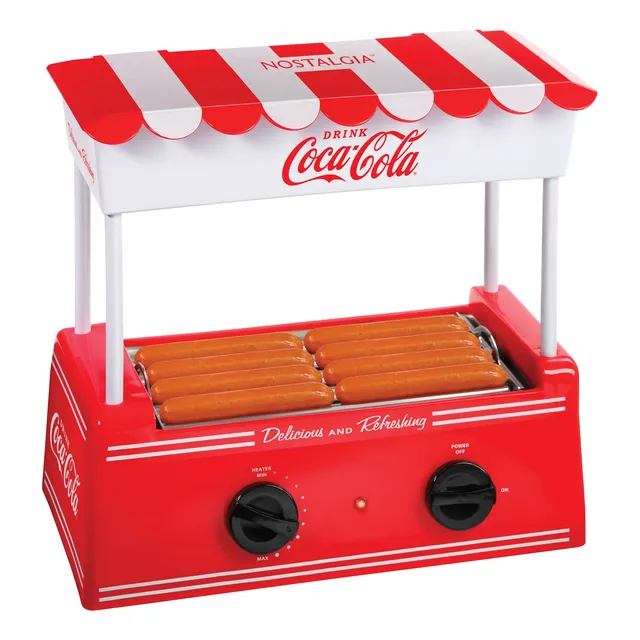 Hot Dog Roller Nostalgia Coca-cola 8 Salchichas 6 Bollos