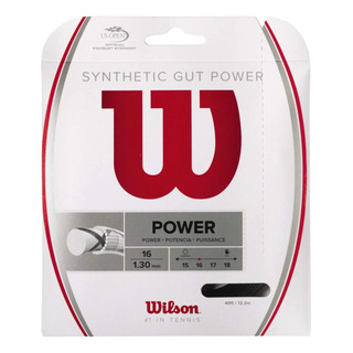 Set De Cuerda Wilson Synthetic Gut Power Negro Set De Cuerda Wilson Synthetic Gut Power Negro