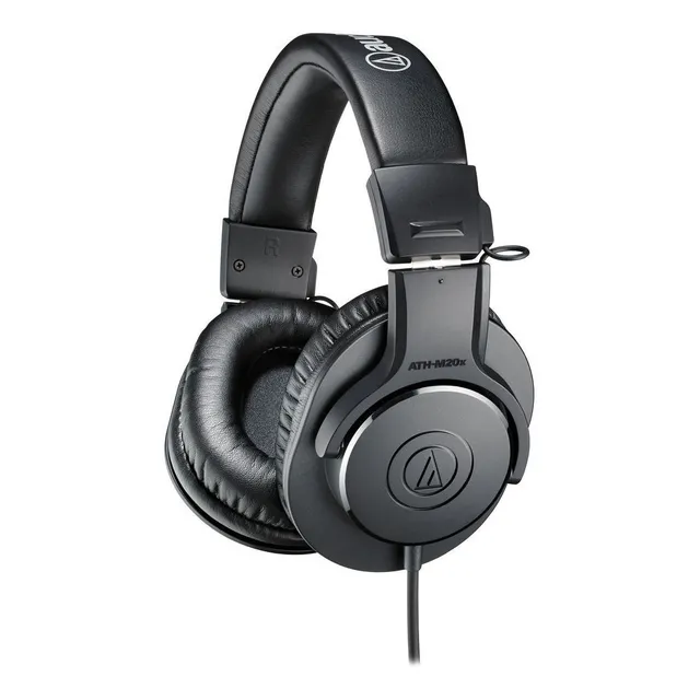 Auriculares Audio-technica Ath-m20x, color negro