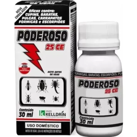 Veneno Escorpiao Aranhas Baratas Kelldrin Poderoso 25 30ml