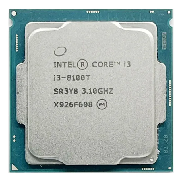 Procesador Intel Core I3 8100t 3.1 Ghz 4 Núcleos Lga 1151 Cp
