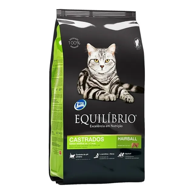 Equilibrio Gato Castrado 15kg Con Regalo