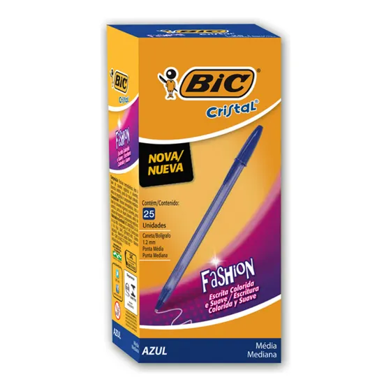 Bic Boligrafo Fashion (colores Surtidos) X25- Suchina Sa