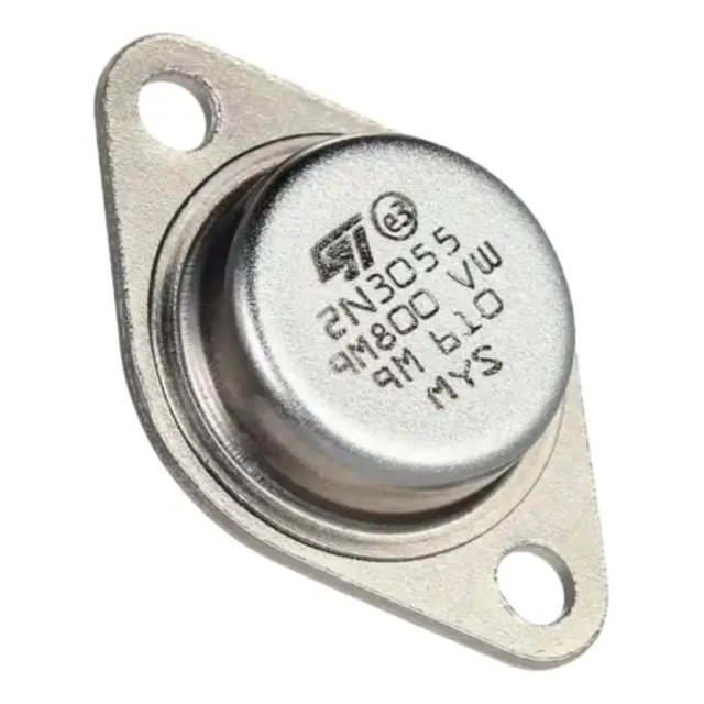 Paquete X3 Transistor De Unión Bipolar Bjt 2n3055 Npn To-3