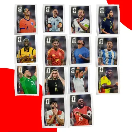 Kit Completo Figurinha Copa Do Mundo 2026 Coca Cola Coca Cola Figurinhas