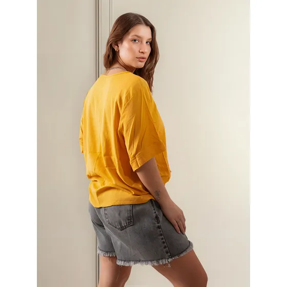 Remera Dama Lino T/especial - Belgaum