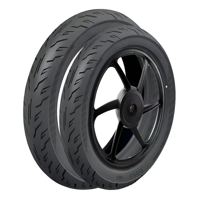 Par Pneu 60/100-17 + 80/100-14 Cinborg Style Biz Pop Crypton