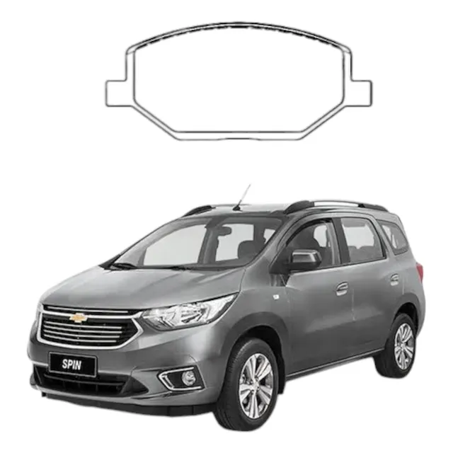 Pastilla De Freno Acdelco Original Chevrolet Spin 2017-up