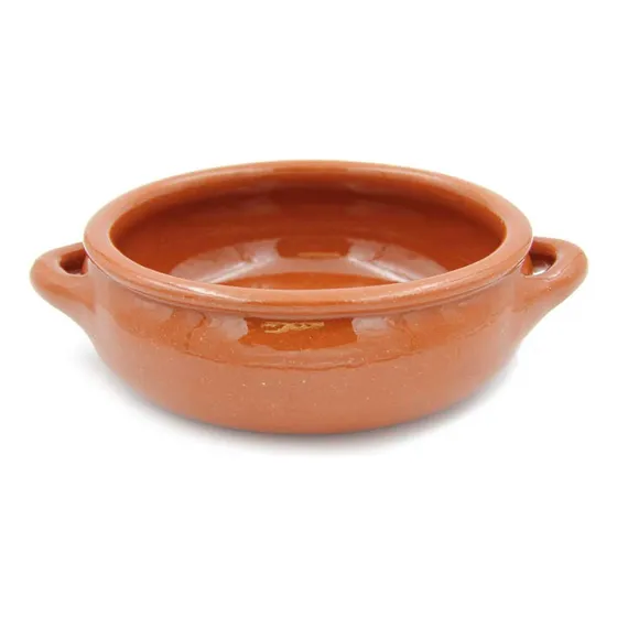 Cazuela Tradicional Portuguesa Vintage Arcilla Terracota