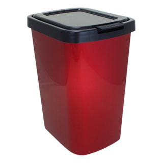 Lixeira Tampa Click Cesto Color Banheiro 1 Unidade 9 Litros Lixeira Tampa Click Cesto Color Banheiro 1 Unidade 9 Litros